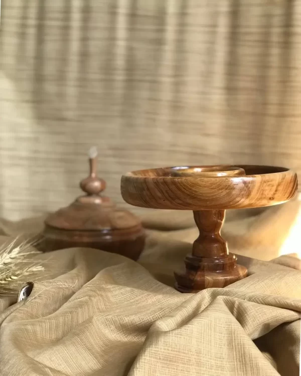 شیرینی خوری و ظرف سرو خراطی - Image 3