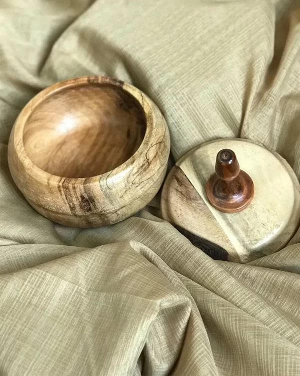 قندان چوبی گردو - Image 4