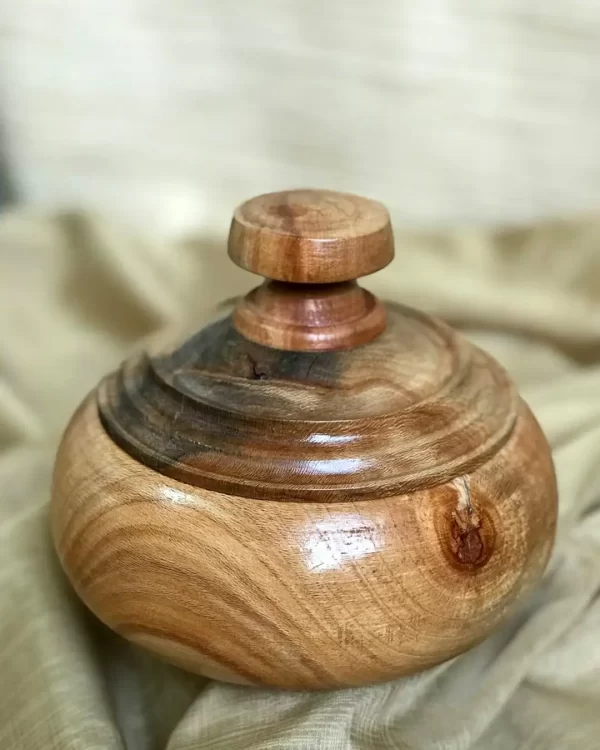 شکلات خوری چوبی چنار - Image 3