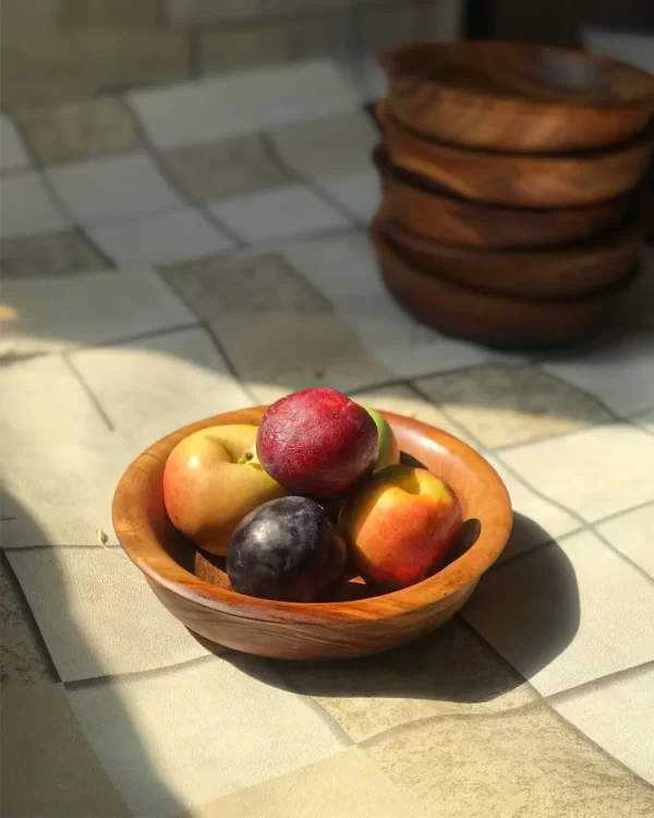 بشقاب چوب گلابی - Image 4