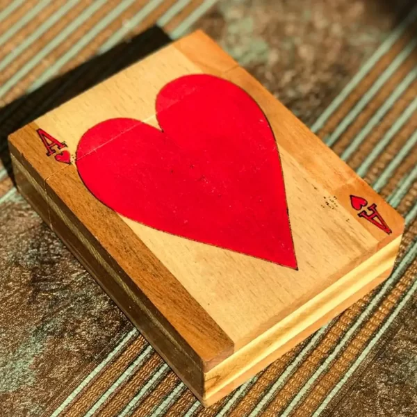 جعبه کارت دو رو با طرح تک