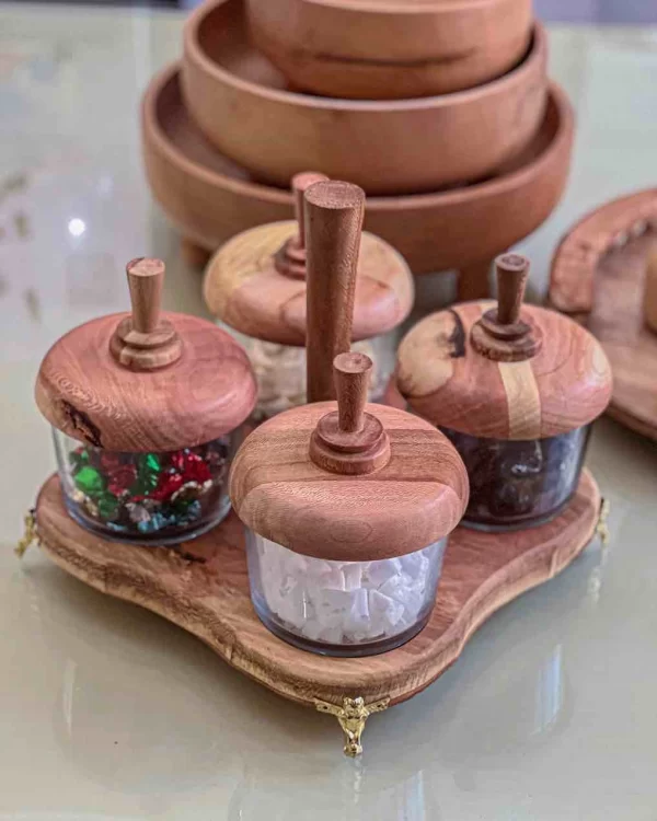ست پذیرایی چوبی سرچشمه - Image 5