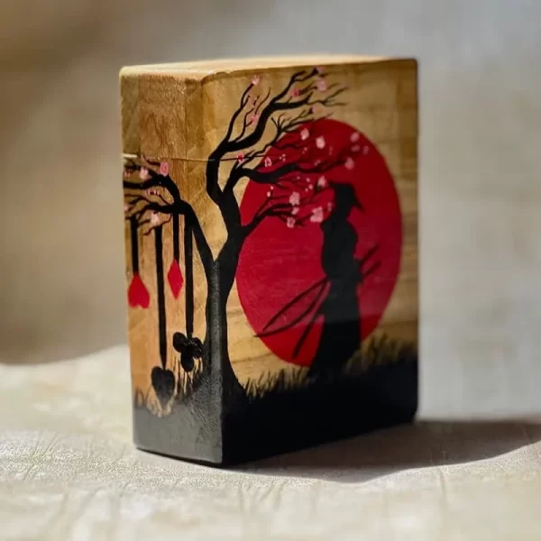 جعبه کارت مدرن طرح شوالیه