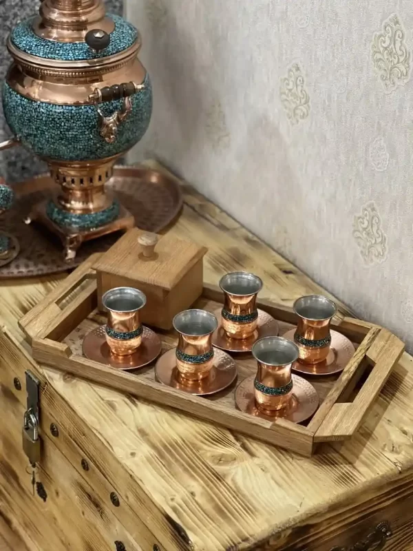 سینی چوب بلوط