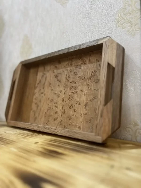 سینی سایز متوسط چوب بلوط