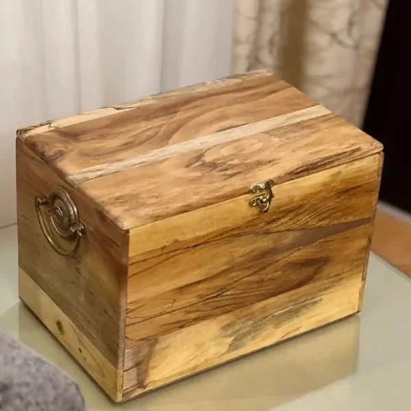 جعبه نقاشی چوبی به همراه جای قلم